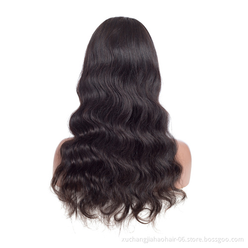 Wholesale 150% 180% Density HD Full Lace body wave human Hair Wigs For Black Women Virgin Hair Transparent Lace wigs
